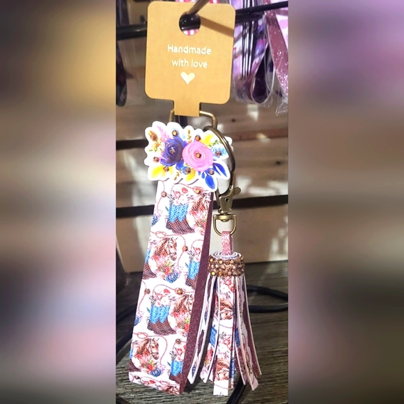 Boots and Cowboy Hat Key Fob Wristlet 🎉2/$30🎉 - Picture 5 of 5